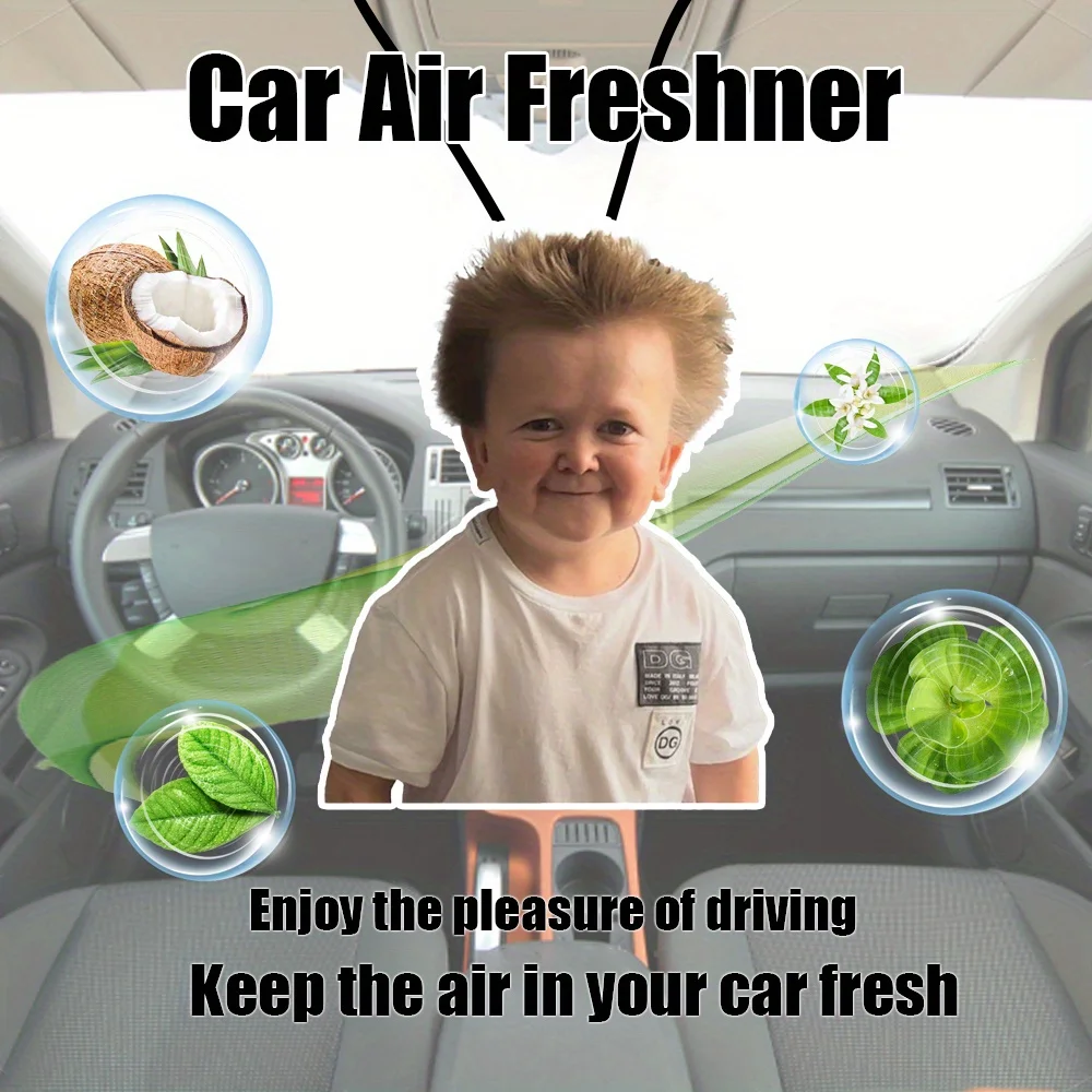 Crazy Hair Kid Auto-Duftaufhänger – lustiges Design, hängende Spiegelentlüftung, anhaltender Duft
