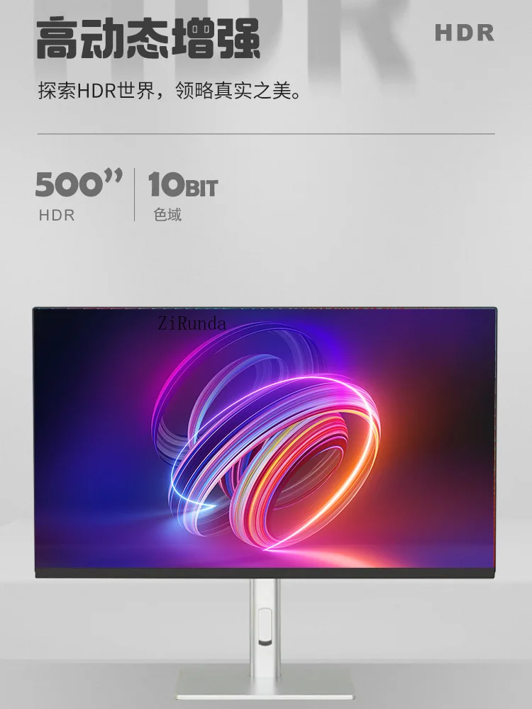 * Monitor 4k de 27 polegadas IPS tela sem fronteiras tela vertical tipo C tela espelhada Mac externa