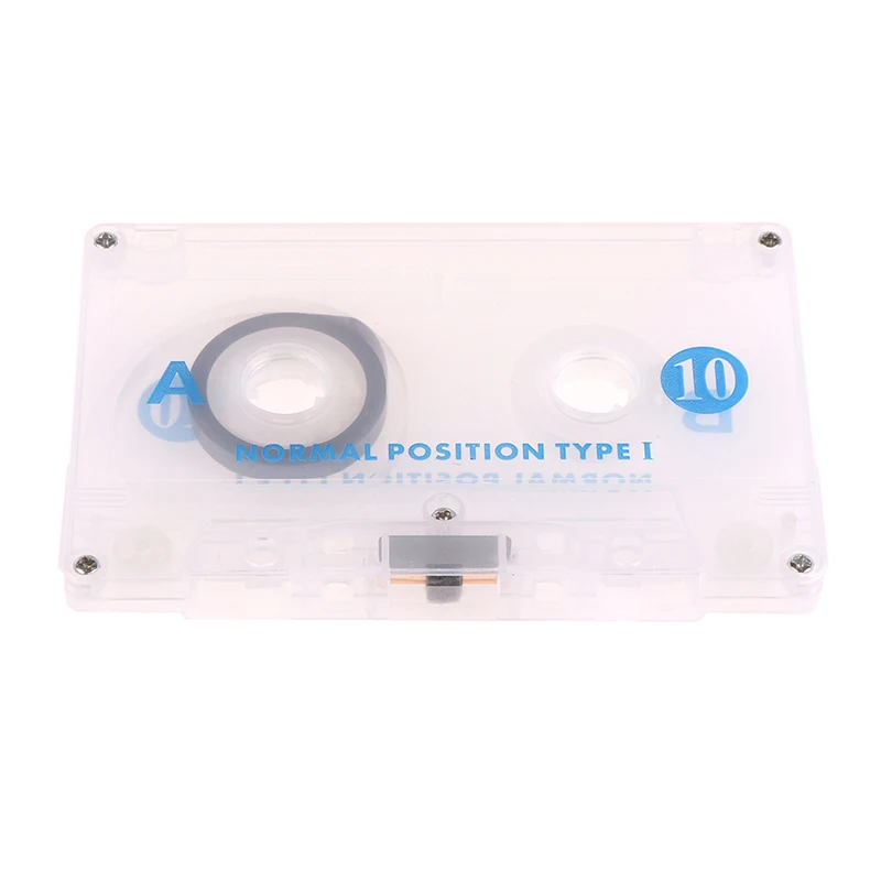 1pc Standard Cassette Blank Tape Player Empty Tape With 10 Minutes For Speech Music Recording HIFI Audio Tape Recording