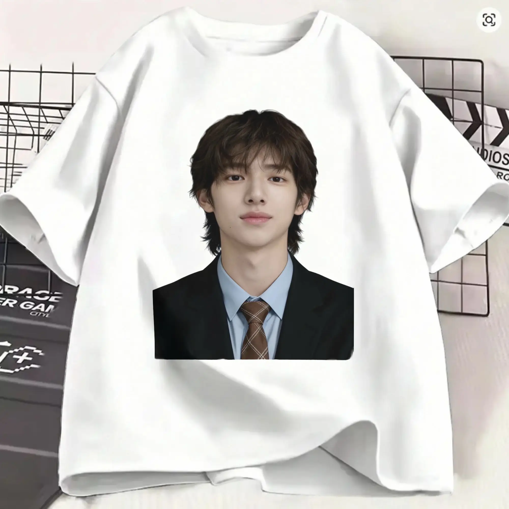 Men T-Shirts Cor-tis Boy Group Awesome Cotton Tees Short Sleeve James T Shirts Crew Neck Clothes Plus Size