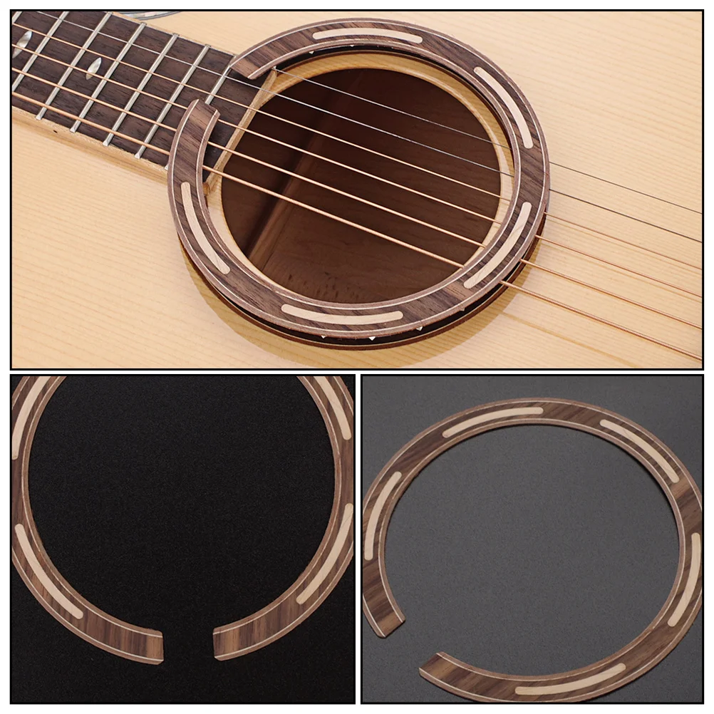 

Oral Wheel Flower Guitar Fretboard Stickers Decals Classical Rosette Wood Acoustic Sound Hole