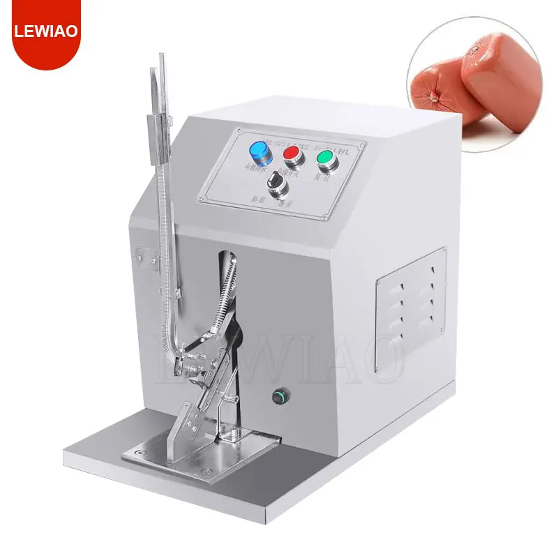 

Automatic Electric Single U Shape Vegetables Plastic Bag Sealing Tying Clipping Machine Sausage Clipper