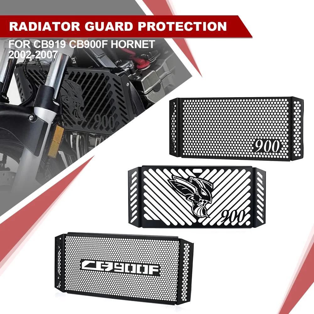 

For Honda CB 919 HORNET 900 CB900F Hornet 2002-2007 2006 Radiator Guard Grille Cover Protector Accessories Cooler Protection