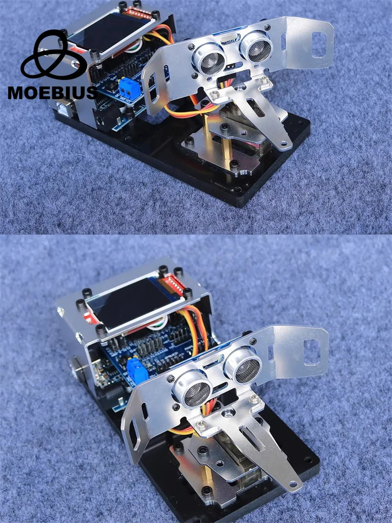 Arduino-Detector de Radar ultrasónico, Robot fabricante, bricolaje, programación de escuela secundaria, Kit de aprendizaje, juguete Stem, nuevo