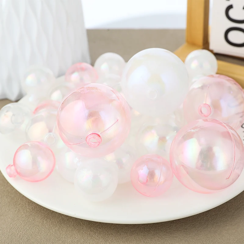 10 Stück bunte Kugel-Kuchenaufsätze, transparenter Ballon, Cupcake, DIY-Dekoration für Geburtstagsfeier, Hochzeitstag, Babyparty – Detail 5