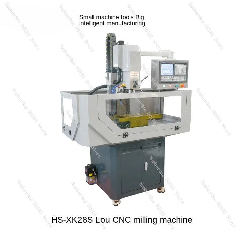 Numerical Control Drilling and Milling Machine Small CNC Machine Tool with System Industrial Experiment