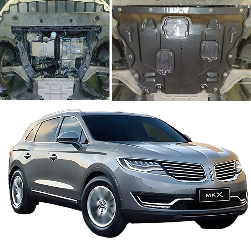 

Автомобильные аксессуары, черная защита двигателя, брызговик, брызговик, панель брызговика для LINCOLN MKX Nautilus 2016-2023