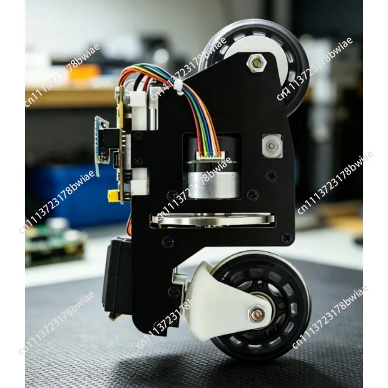 Balance car, open source inertia wheel self-balancing motorcycle,  balance bike, Bluetooth remote control view 2