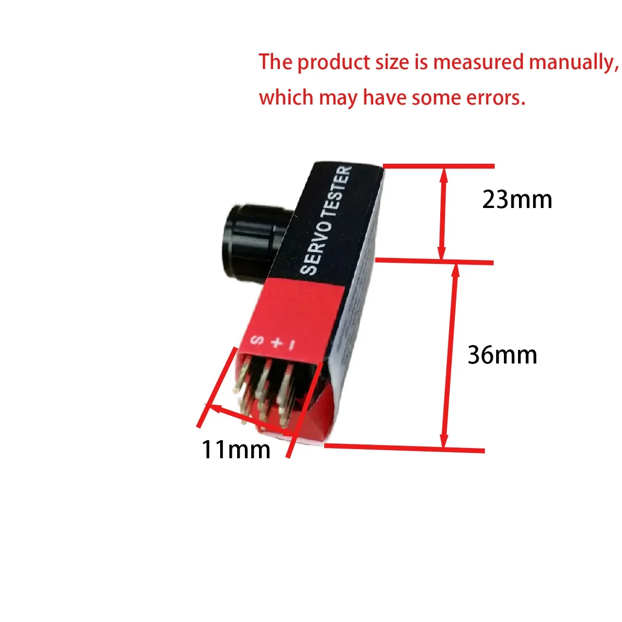 Steering Motor Electromechanical Control ControllerServo Tester 4.8V to 6.0V STV2.3 BEC Tester For RC Models DIY Airplane Parts