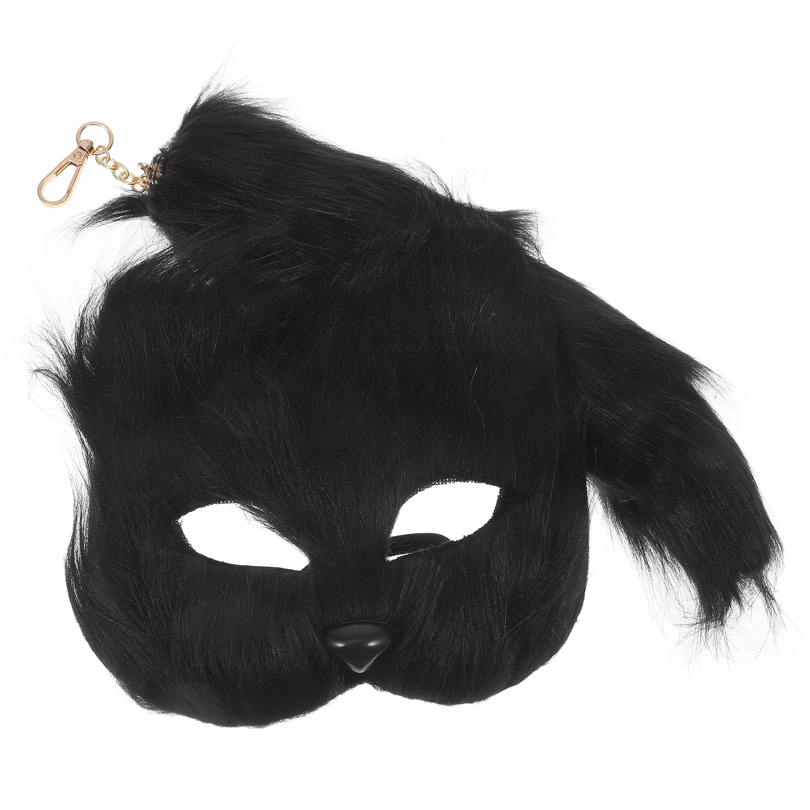 

Fox Mask Set Halloween Cosplay for Adults Party Masks Animal Costumes Blank Tail