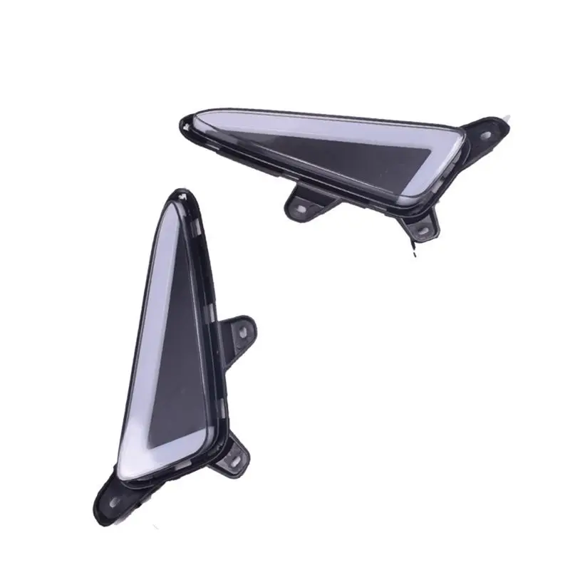ABOK-LED Daytime Running Lights Brake Light Lamp For Toyota C-HR CHR XLE Spare Parts Accessories DRL Bumper Lights