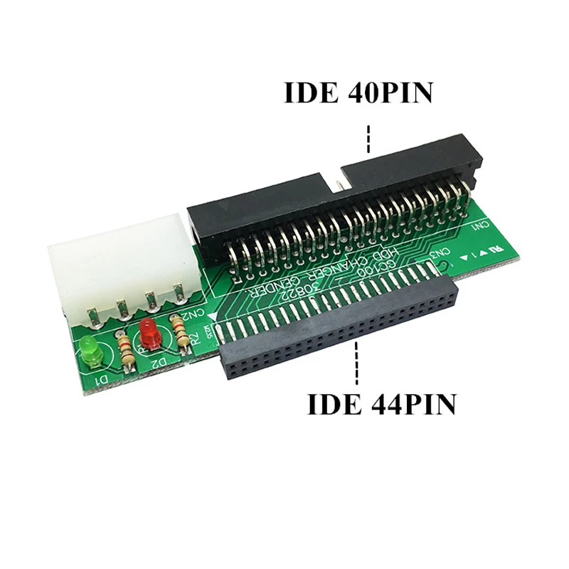 

44 Pin 2.5 " HDD to 3.5 " IDE 40 Pin Interface Hard Disk Drive HDD Converter Adapter for Laptop Desktop PC Computer