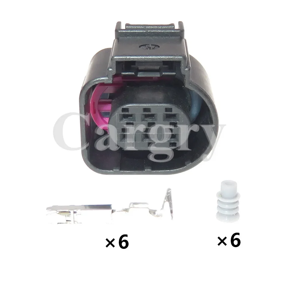 1 Set 6P 4H0 973 713 LSU 4.9 Throttle Valve Control Element Car Temp Sensor Connector AC Assembly 4H0973713 Deflation Socket
