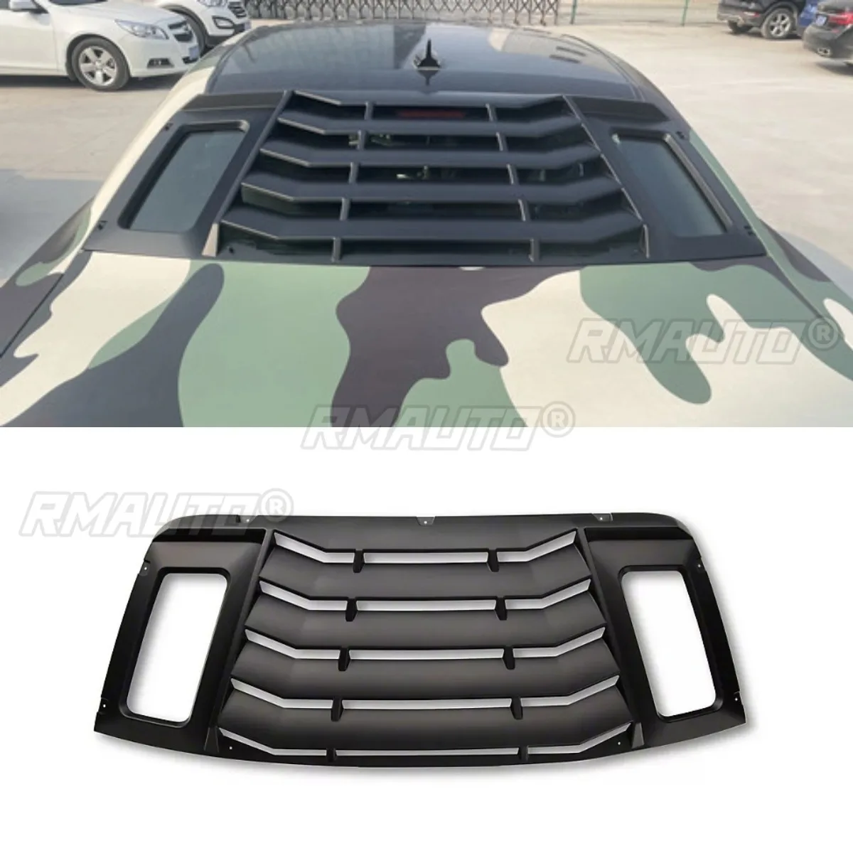 

Car Side Rear Window Louver Shutter Cover for MP Dodge Challenger 2nd Gen Body Kit Car Accessories