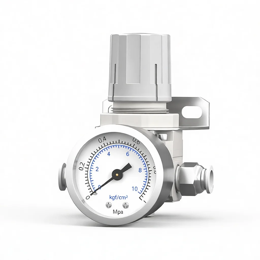 AR2000 Compressed Air Pressure Regulator Valve Pneumatic Industrial Gas Reduction Control System Precise Flow Controller