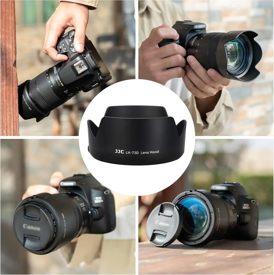 JJC EW-73D 交換用 レンズフード Canon RF28-70mm対応