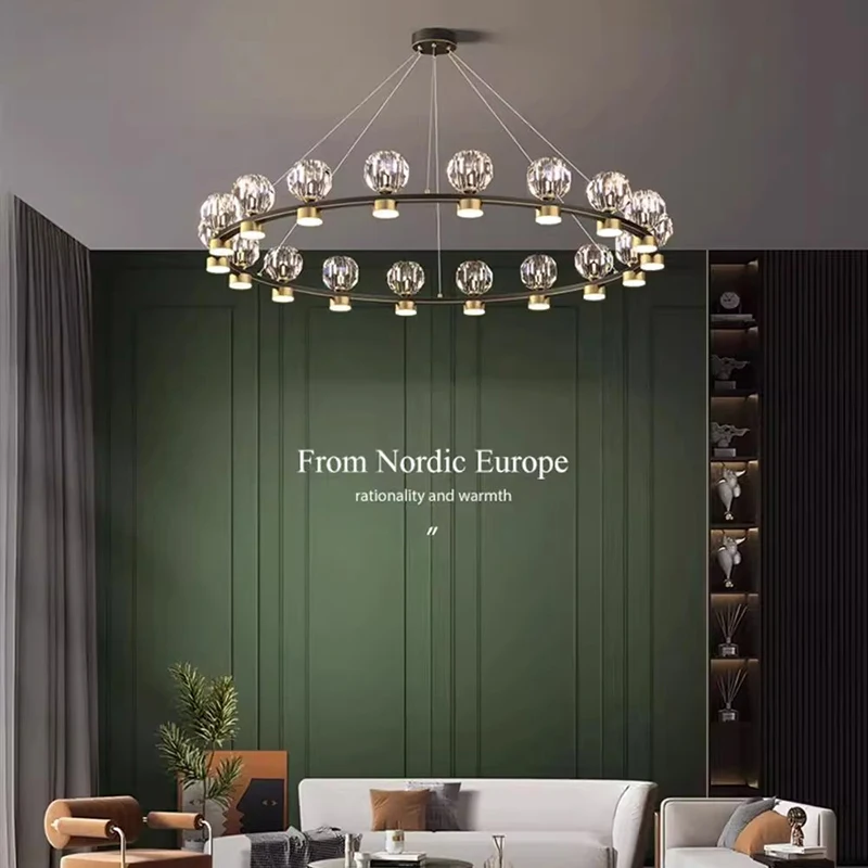 Modern home decoration chandelier, stair Pendant lamp, living room Pendant lights, interior lighting