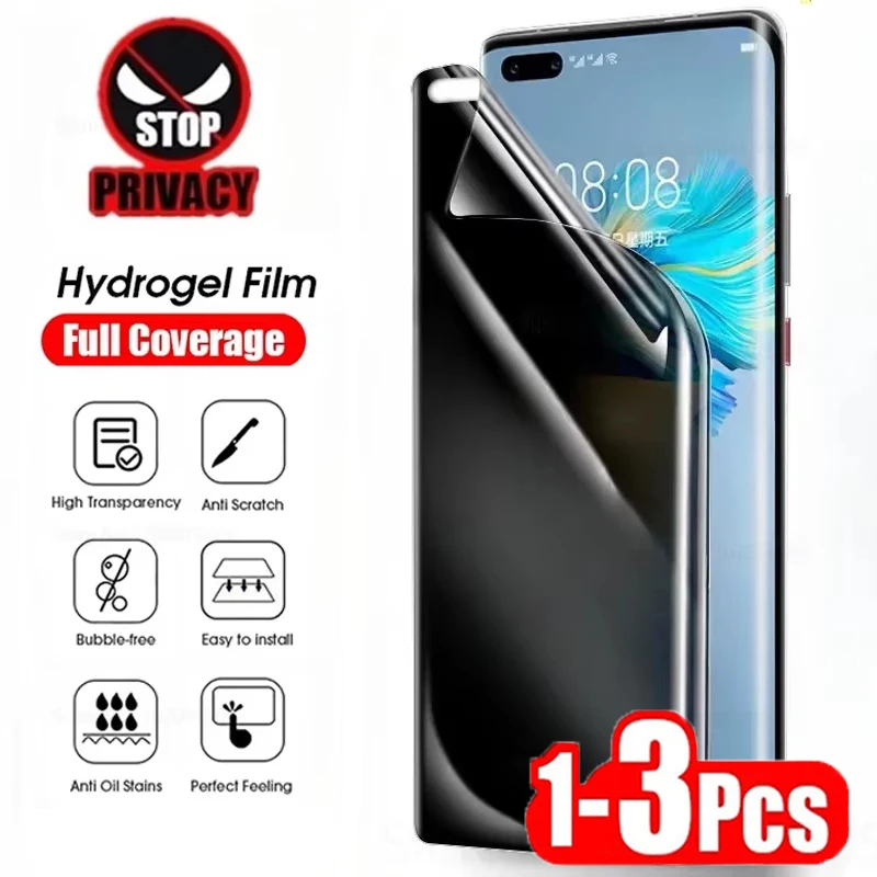 

1-3PCS Soft Privacy Hydrogel Film For Samsung S25 Ultra S26 S24 A37 A56 A26 A57 A16 A36 A16 Anti Spy Peeping Screen Protector