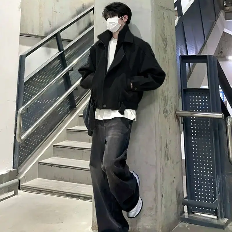 

Wool Blend Jacket Man Big Size Mens Ski Windbreakers Warm Hooded Winter Snow Stormsuit Waterproof Cold-Proof Snowboard Neutral