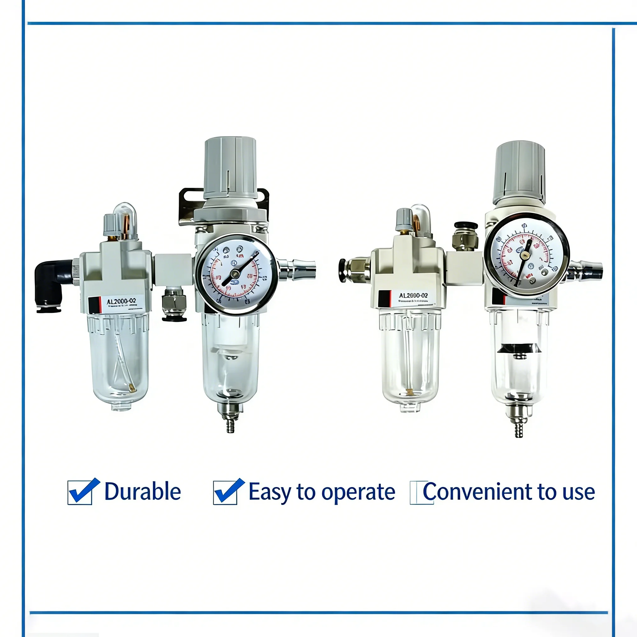 air-source-processor-two-piece-ar-pressure-regulator-2000-02-ac3010-aw4010d-oil-water-separation-automatic-drainage