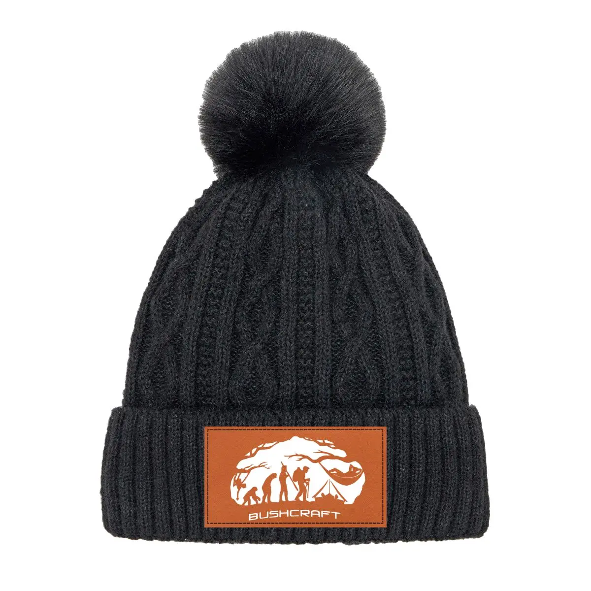 

Теплая вязаная шапка с помпоном Bushcraft Adventure для пеших прогулок, катания на лыжах, спорта на открытом воздухе