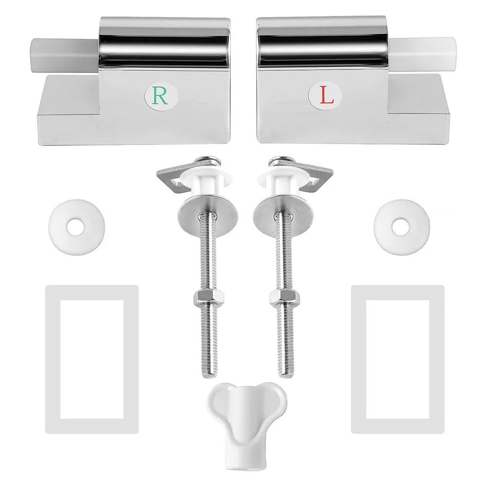 Fixed Toilet Seat Hinge Replacement Kit For Beginners Automatic Closing Effortless Disassembly Resistance To Deformation