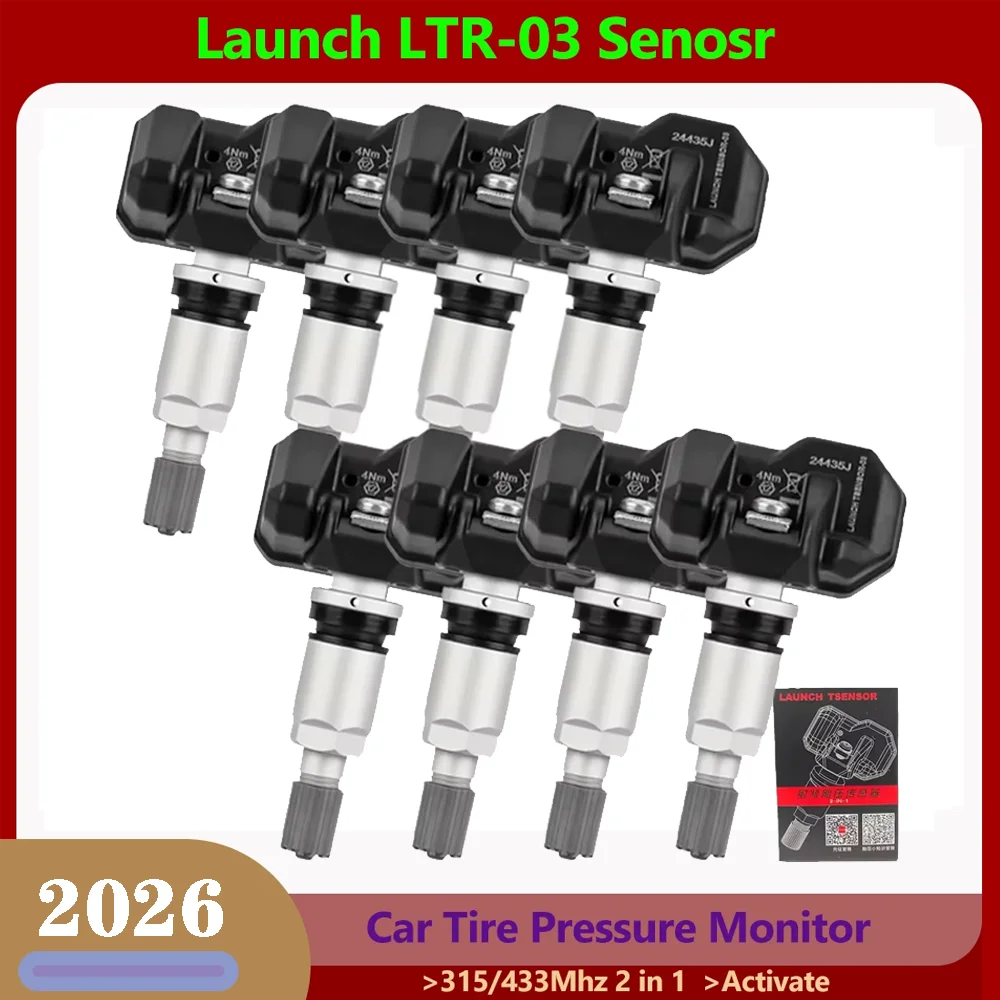 2026LAUNCH LTR03 RF Sensor 315 433 MHz Tire Repair Tool Scanner Tire Pressure Monitor Tester Programmer LTR-03 RF Sensor