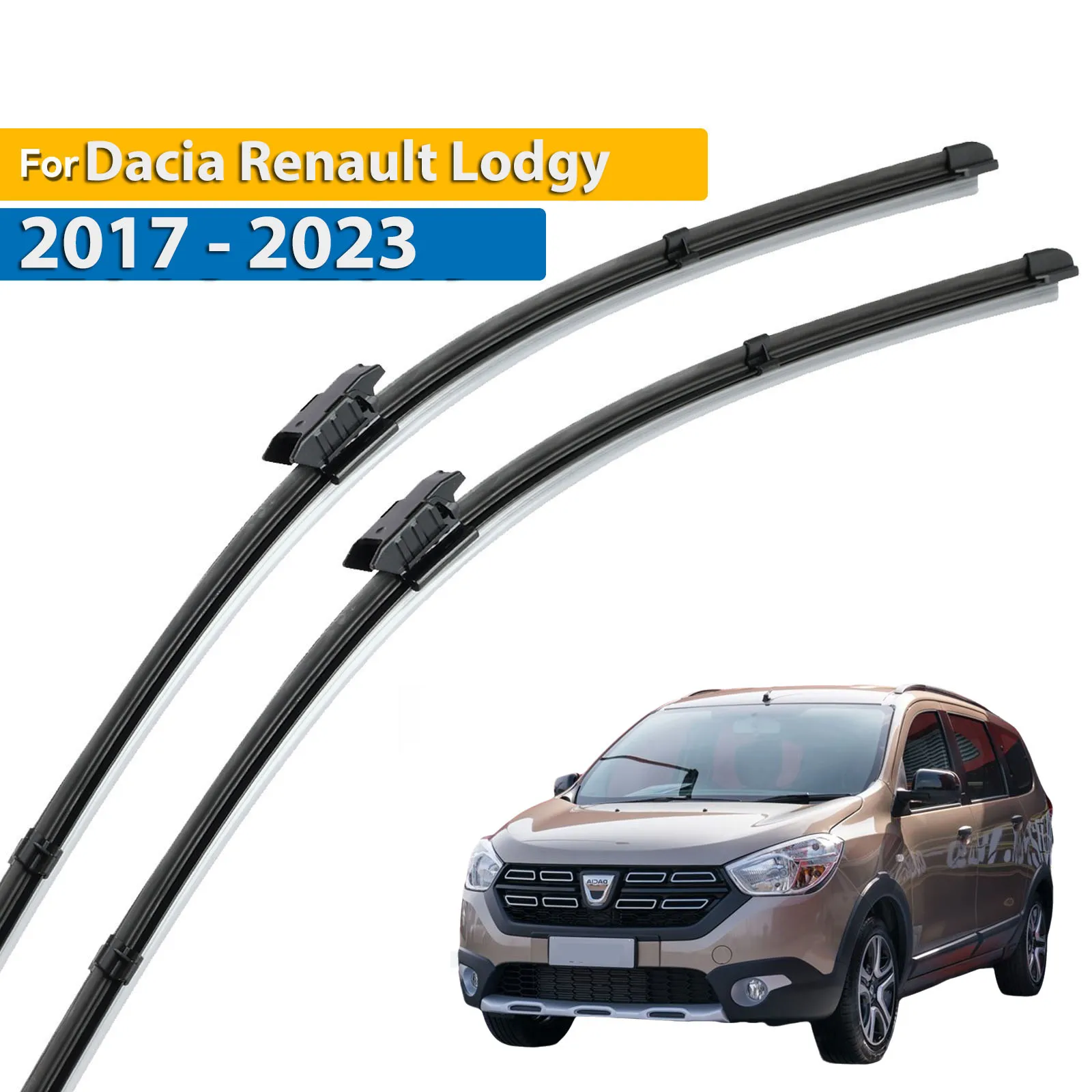 

Щетки стеклоочистителя Erick's LHD, LHD щетки стеклоочистителя для Renault Dacia устройства 2016-2023, щетки от дождя для лобового стекла и окон автомобиля, 22 дюйма + 16 дюймов