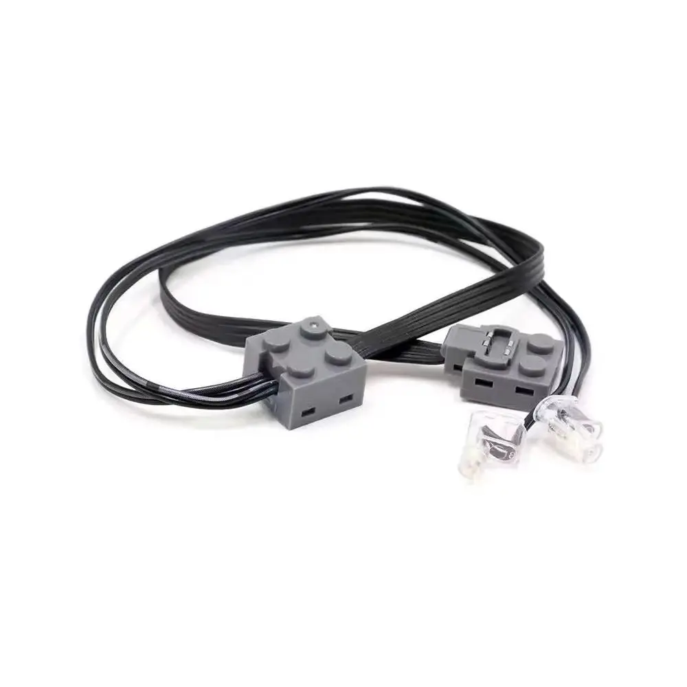 Wired Structure LED Light Link Line Cable Building Block DIY Switch Function Light Modification Cable Lighting Connection