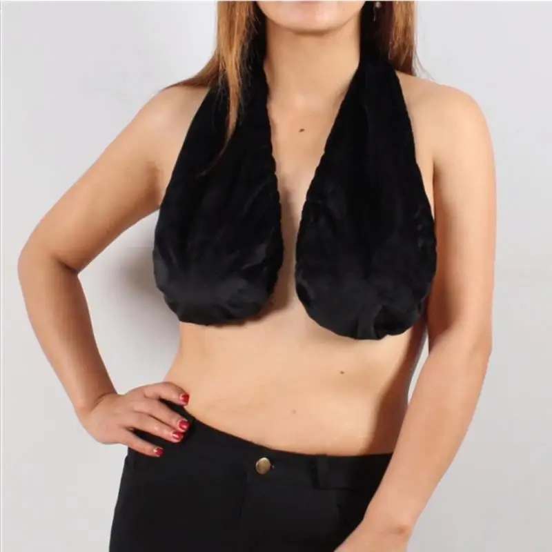 Parte superior do tubo de amamentação respirável feminino, toalha de banho, sutiã pendurado no pescoço, sutiã esportivo, sexy, venda quente, 1 pc