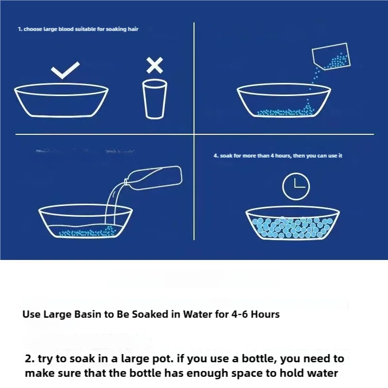 Gel Ball Blaster Navulling Splat Orby Rounds (7-8 mm, 10 verpakkingen, 10.000 stuks per verpakking), niet-giftig op waterbasis voor kinderen vanaf 14 jaar blauw