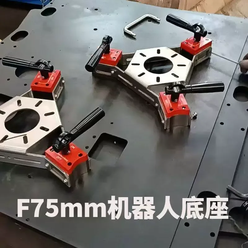 Heavy Duty Neodymium Magnet with Switchable Base Strong Holding Power Retrieval Tool for Metal Objects Industrial Grade