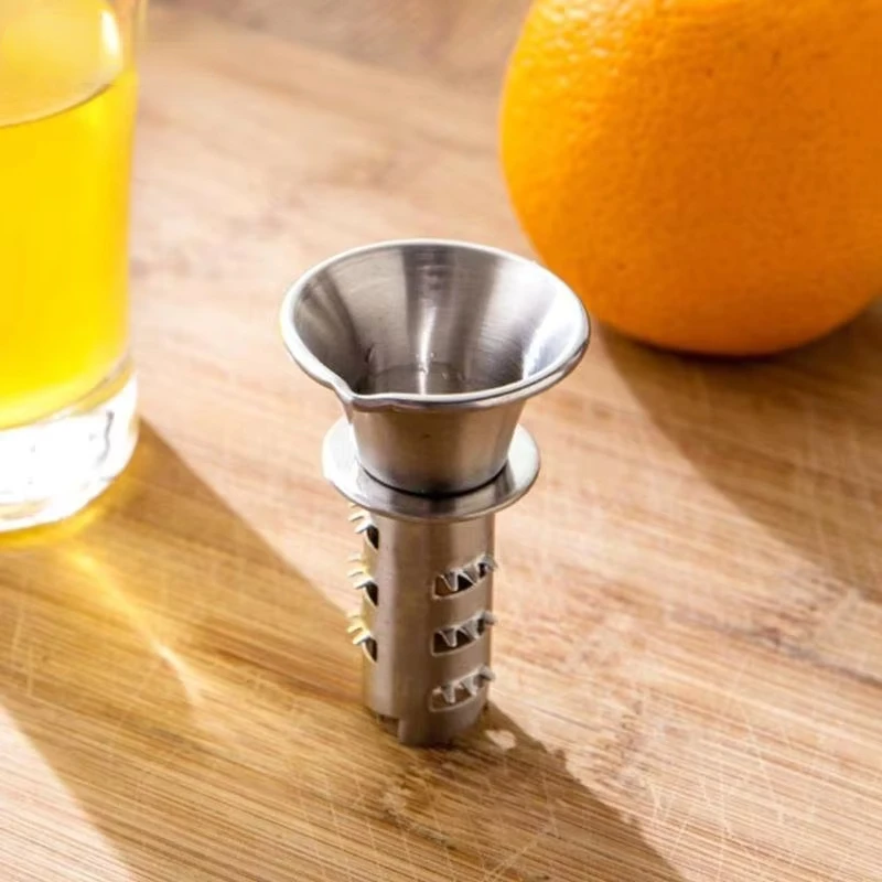 미니-쥬서-핸드-홀드-오렌지-レモン-ジュース-メーカー、ステンレス鋼手動プレス絞り器、シトラス-ジュース