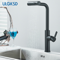 Multi-function Kitchen Faucet Sprayer Pull Out Hot Cold Water Mixer Kitchen Sink Tap Single Handle 360 Rotation Water Crane Tap