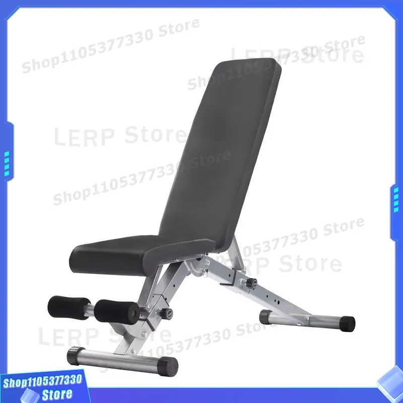 Adjustable Foldable Metal Fitness Stool for Commercial Gym Training Professional Dumbbell Crunches Chair Heavy Duty Workout