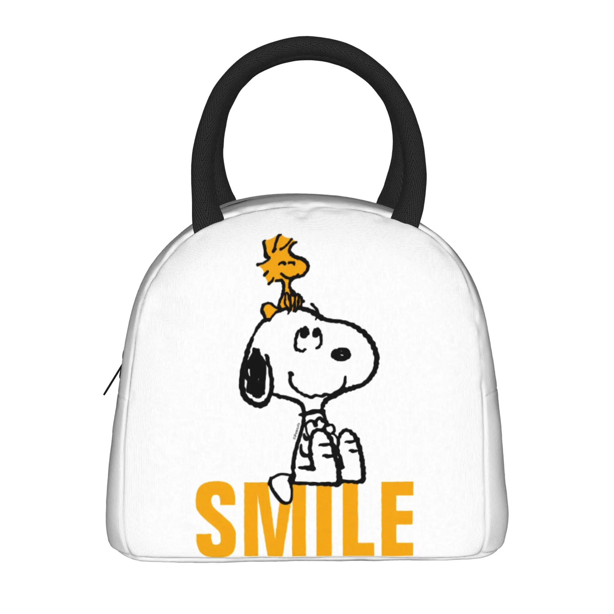 Lunch Boxes Snoopys Dog Woodstock Accessories  Lunch Food Box Harajuku Thermal Cooler Bento Box For Travel
