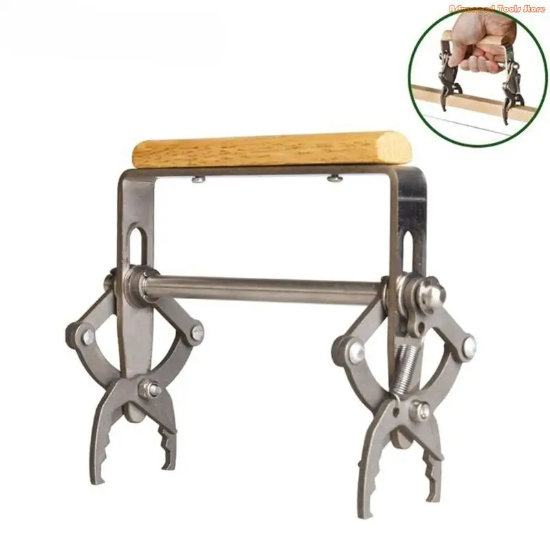 Stainless Steel Beekeeping Frame Gripper With Smooth Handle For Secure Hives Frame Handling W91B