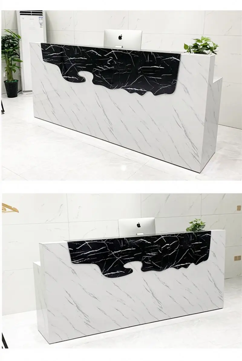 Used Convenience Store Retail Reception Desk Cash Counter Table Design