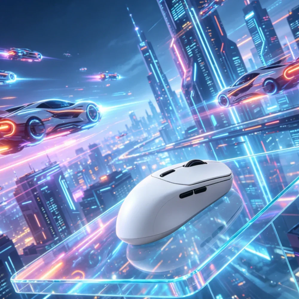Rapoo VT1PRO MAX Wireless Gaming Mouse 59g Lightweight 8KHz Polling Rate 30000DPI 9 Programmable Buttons Ultimate Optical Sensor