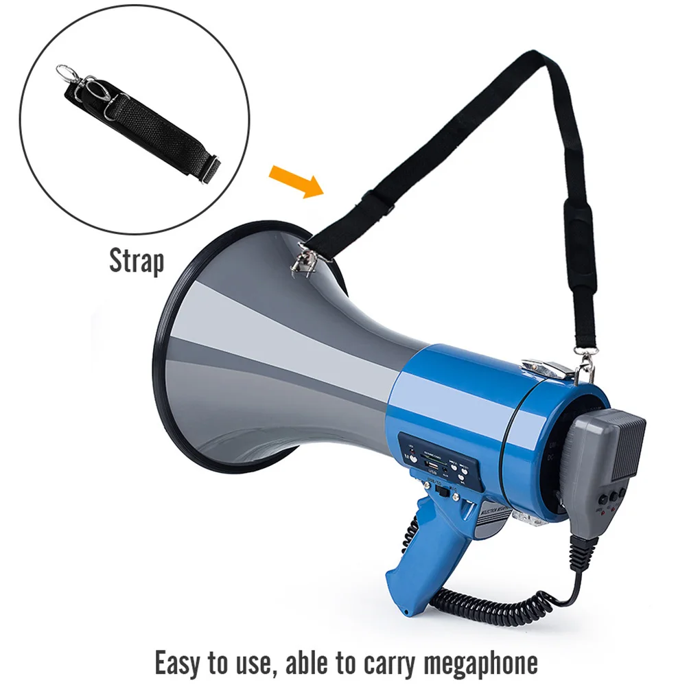 Megaphone Speaker Recordable Loudspeaker Tour Horn Practical Long-lasting No