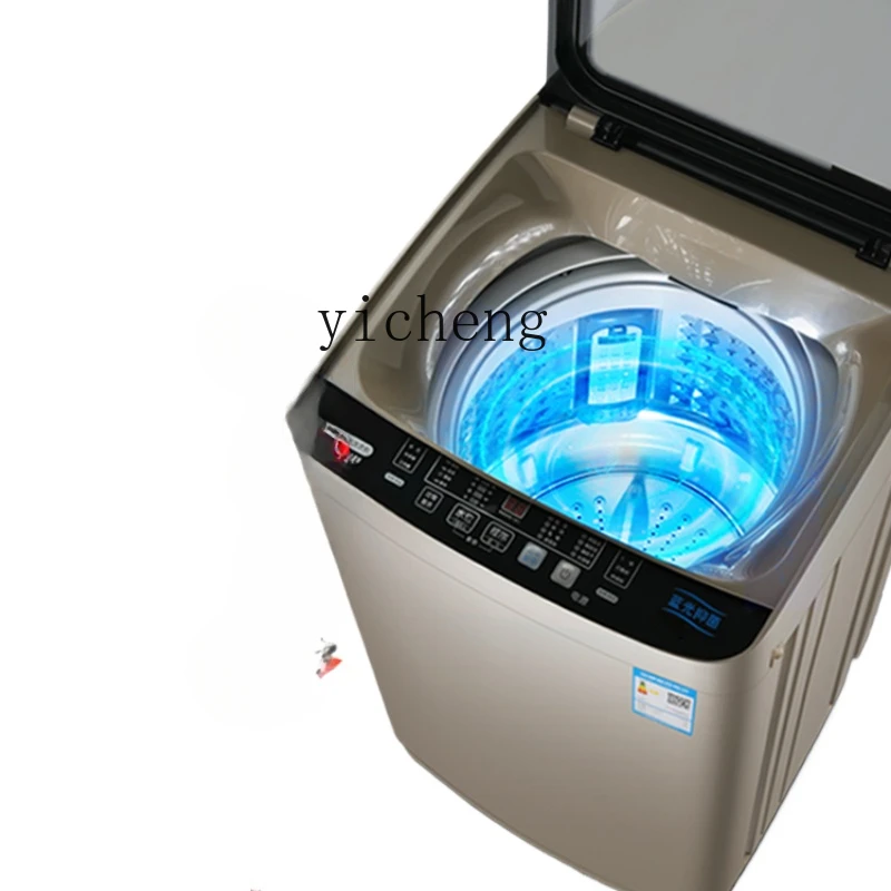 

ZF Large Capacity Automatic Wave Wheel Washing Machine Household Small Rental Dormitory with Drying