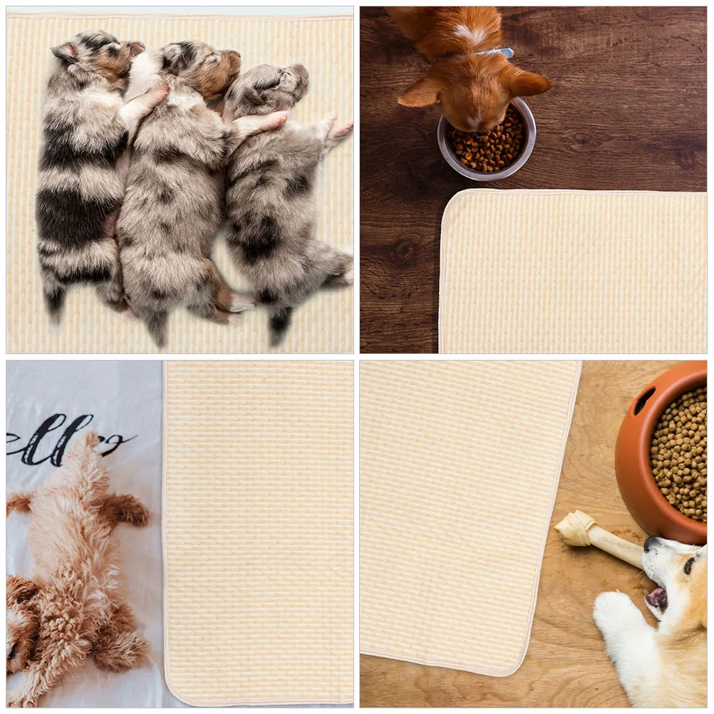 

Pet Pee Pad Washable Highly Absorbent Non-Slip For Dog Training Puppy Housebreaking Large Urine Mat For Dogs Cats Small