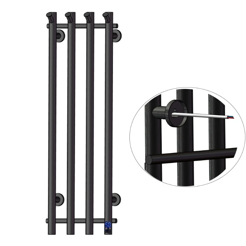Electric towel rack, carbon fiber heated towel bar, drying rack, regular constant temperature and constant temperature drying