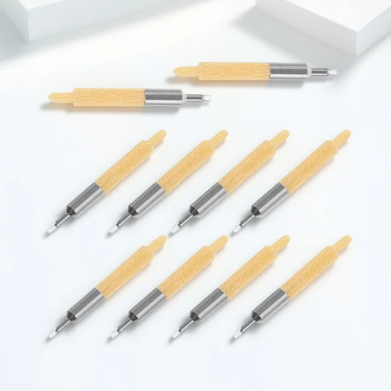 

10Pcs Refillable Paint Marker Replacement Nibs 0.5mm Fine Tip for Precise Drawing Writing Marking Acrylic Paint Supplies