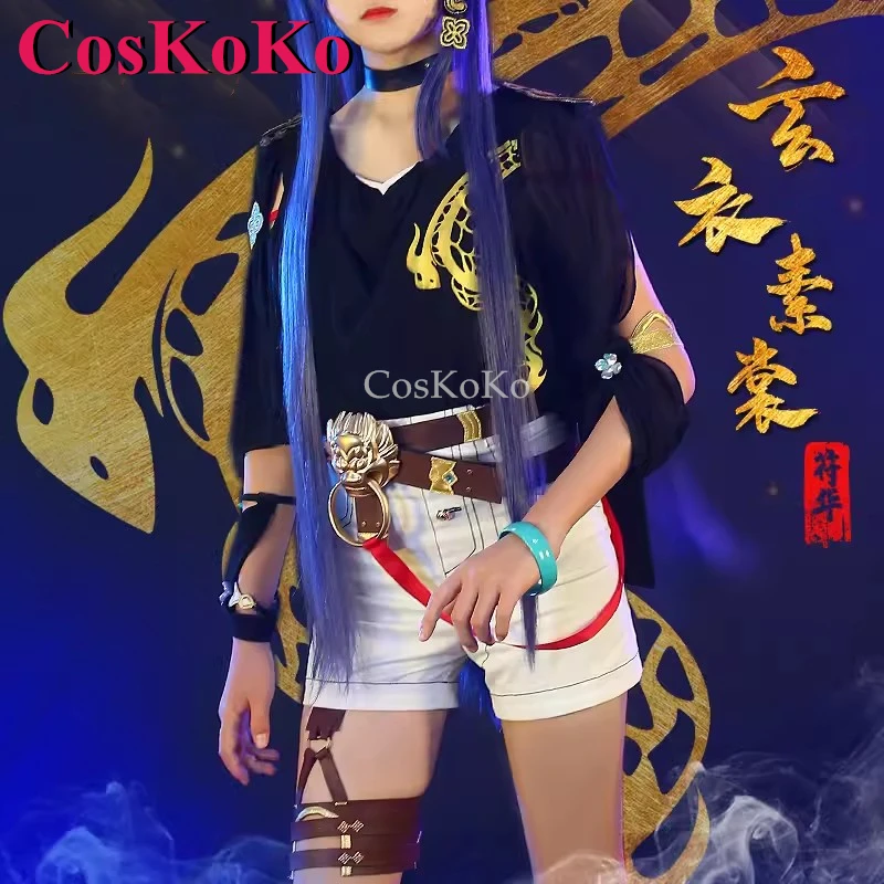 

CosKoKo Fu Hua Cosplay Game Honkai Impact 3 Costume XuanYiSuShang Skin Lovely Outfit Halloween Party Role Play Clothing S-XL New