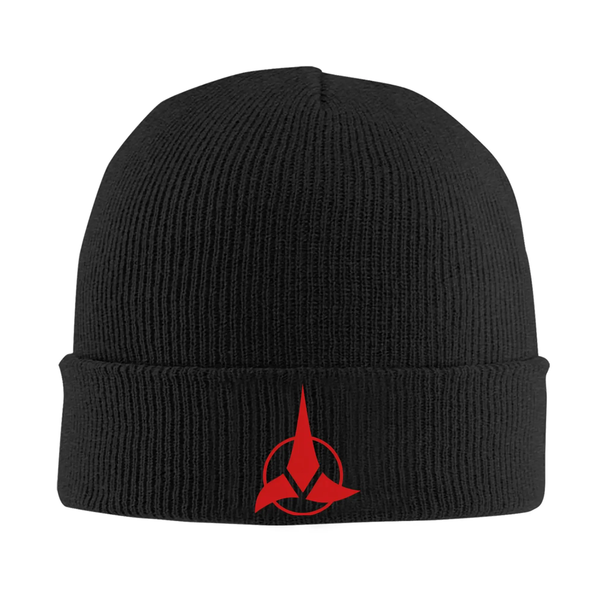 Stars Treks Klingon Empire Knit Hat  Beanie Hats Kpop Warm Soft Unisex Adult Bonnet Hats Autumn Winter Graphic Fashion Caps