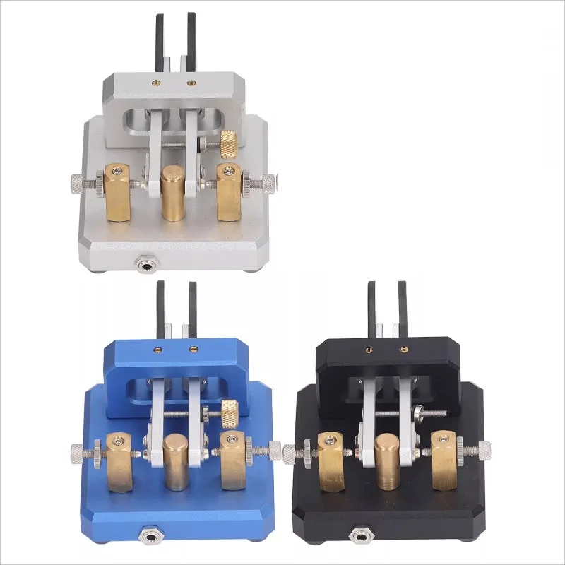 3.5mm Interface Morse-Code Key for Dual-Paddle Automatic CW Shortwave Telegram Tapper