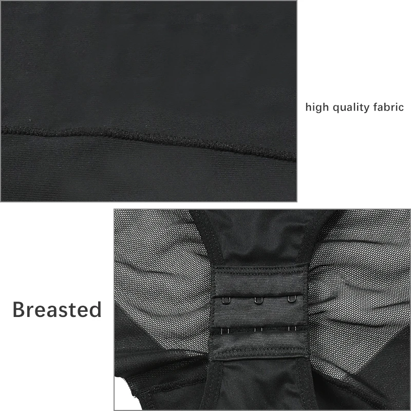 Shapewear Bodys Unterwäsche Abnehmen Bodys Frauen Sexy Body Body Shaper Dessous Schwarz Trimmer Modellierung Gurt – Detail 36