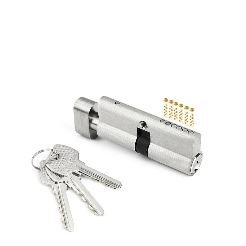 Sliding Door Lock aluminum alloy Window Locks Anti-Theft Safety Wood Gate Floor Lock With Cross Keys For Furniture Hardware