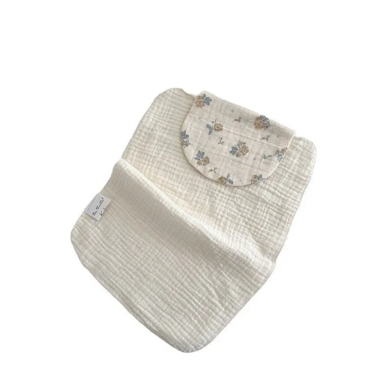 Serviette en mousseline pour bébé, serviette de gaze de coton mignonne, serviette de lavage pour gril, serviette absorbante pour le dos, lingettes pour le visage